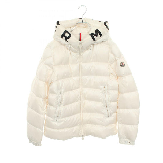 Moncler Down Jacket Salzman Hooded White Nylon Keid