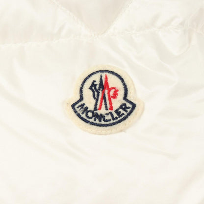 Moncler Down Jacket Salzman Hooded White Nylon Keid — view 6