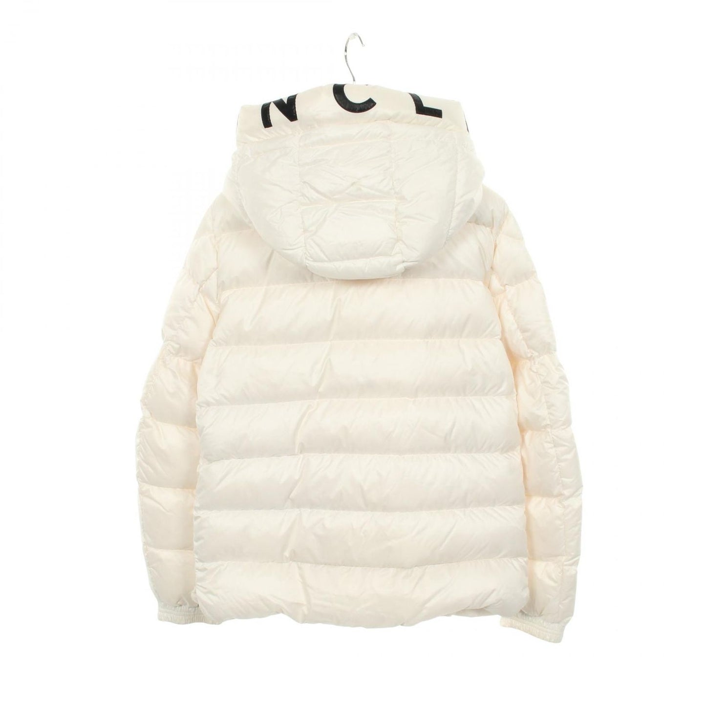 Moncler Down Jacket Salzman Hooded White Nylon Keid — view 2