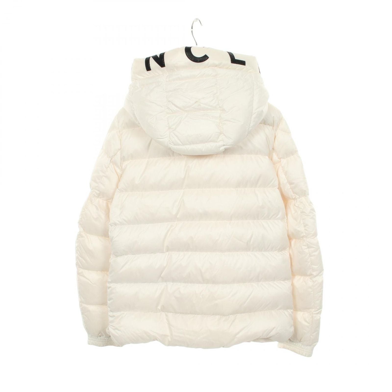 Moncler Down Jacket Salzman Hooded White Nylon Keid — view 2