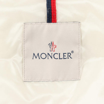 Moncler Down Jacket Salzman Hooded White Nylon Keid — view 3