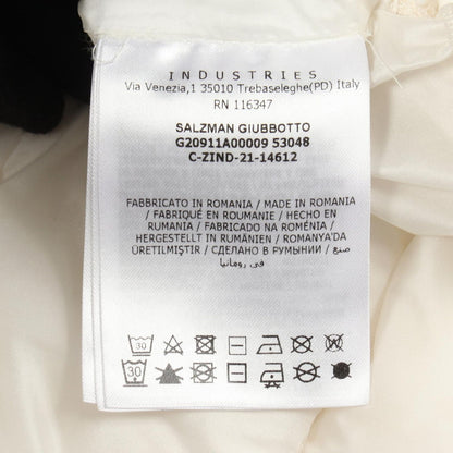 Moncler Down Jacket Salzman Hooded White Nylon Keid — view 5