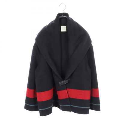Hermes Ro Cover le Fou Dotted Poncho Cashmere