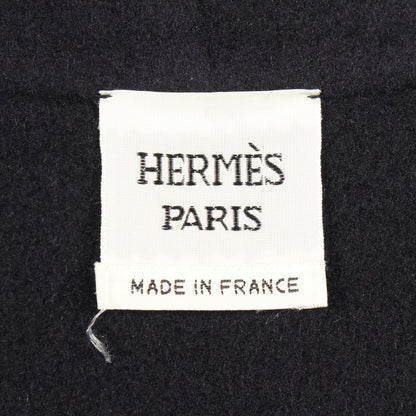 Hermes Ro Cover le Fou Dotted Poncho Cashmere — view 3