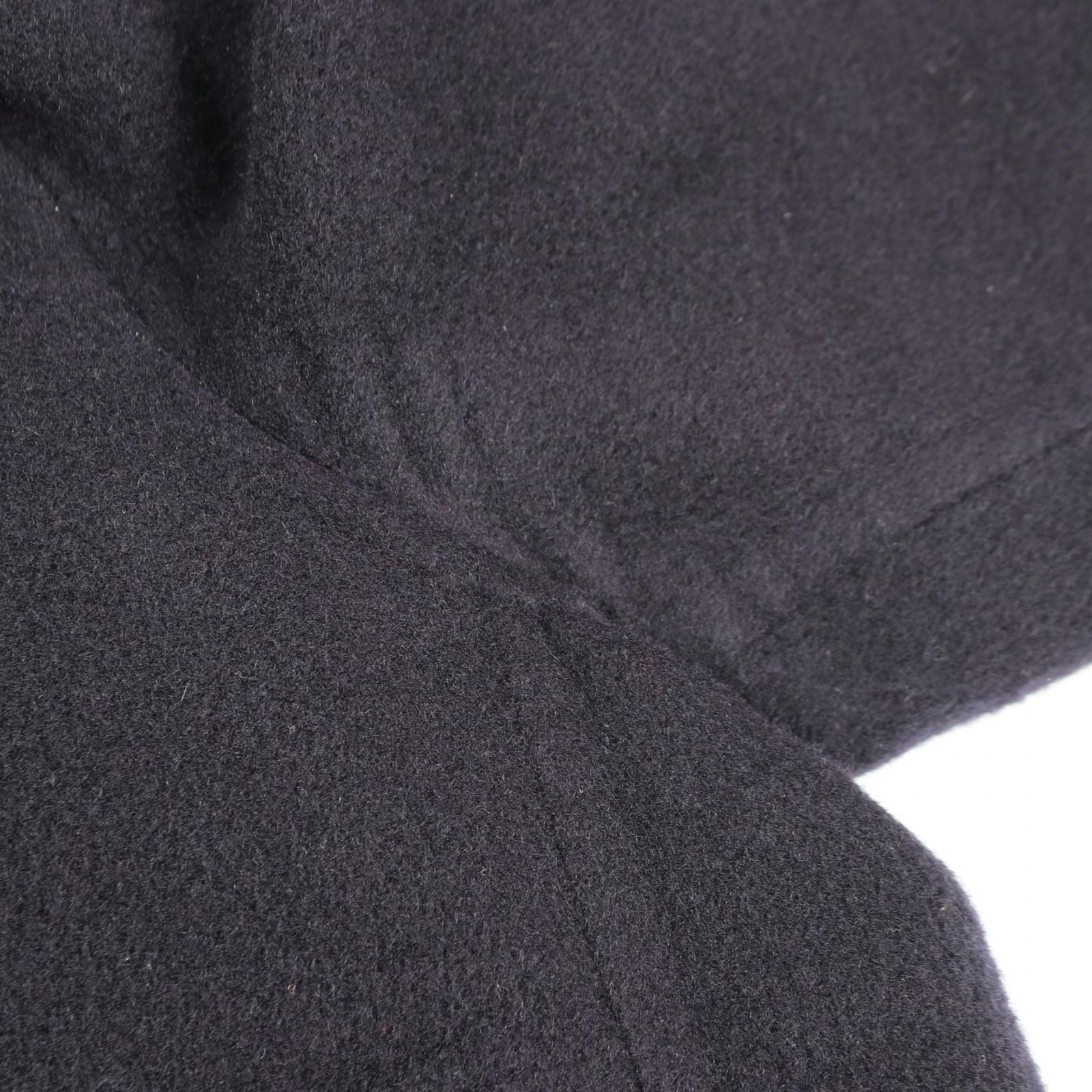 Hermes Ro Cover le Fou Dotted Poncho Cashmere — view 5