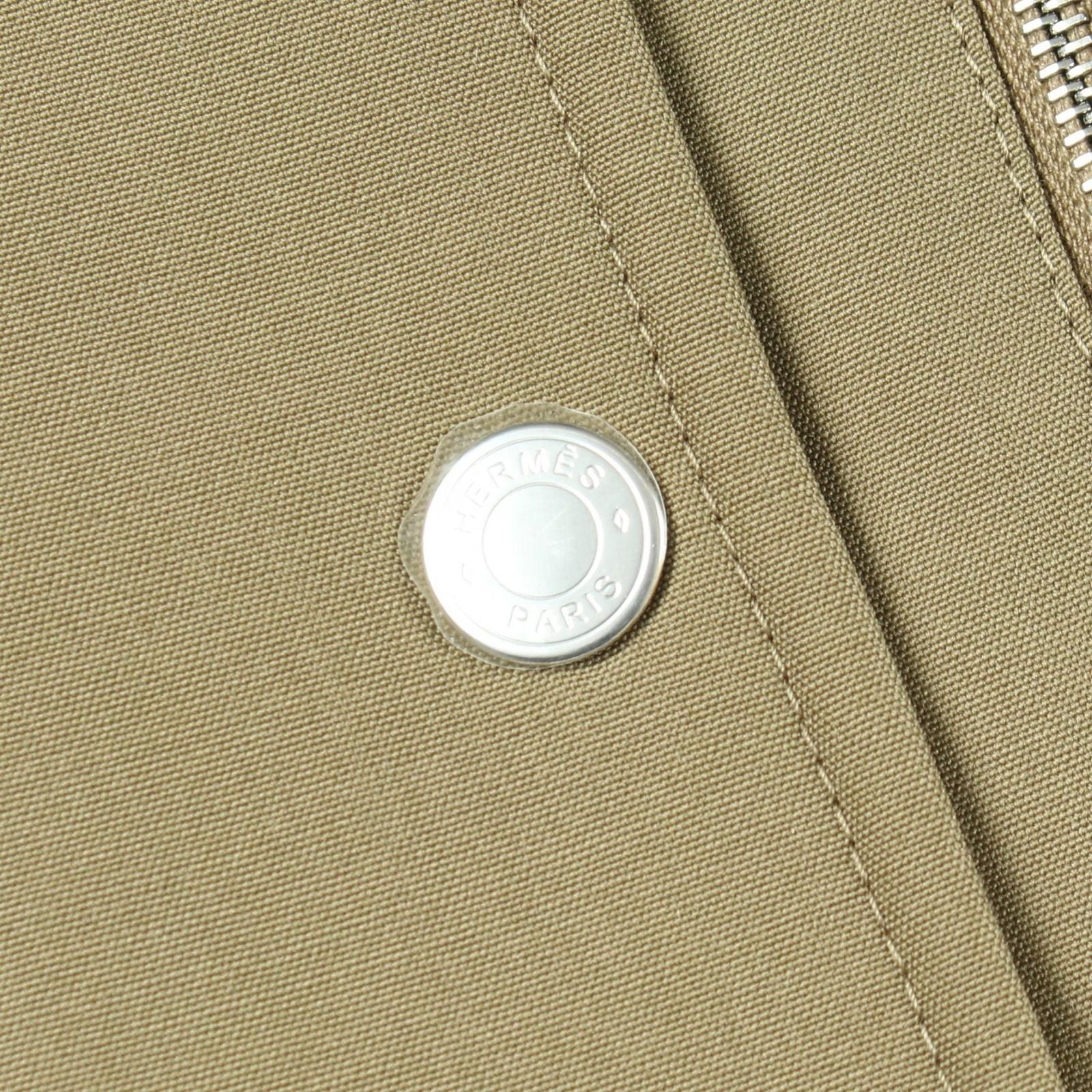 Hermes Stencil Coat Series Button Insert le — view 6