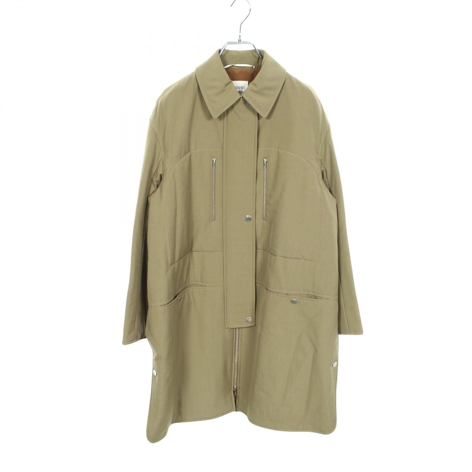 Hermes Stencil Coat Series Button Insert le