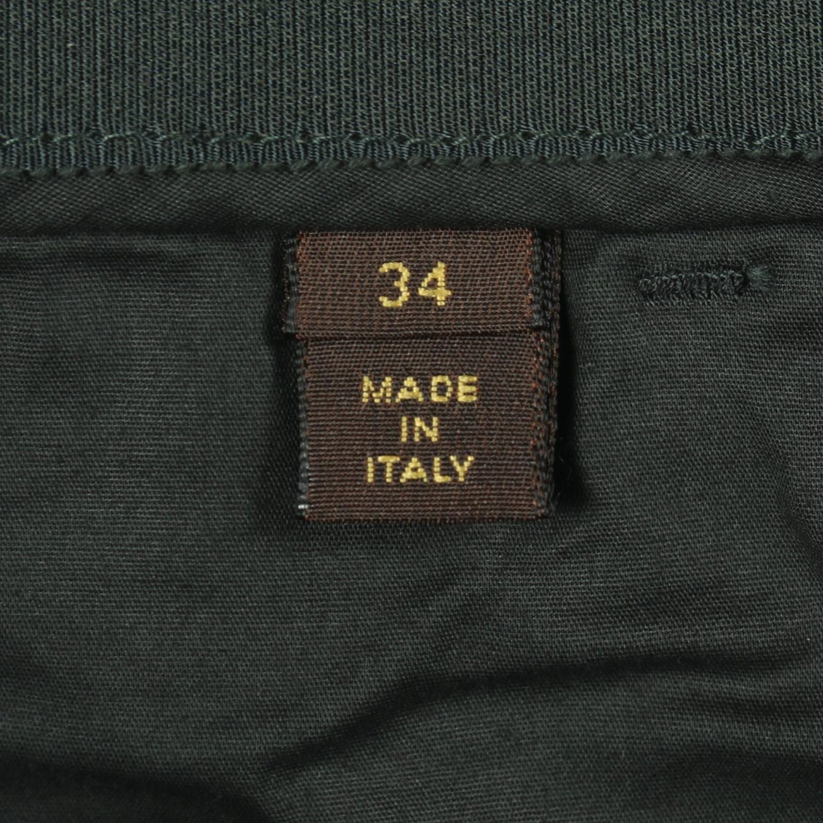 Louis Vuitton Denim Pants Green Cotton Ready Suzu — view 5