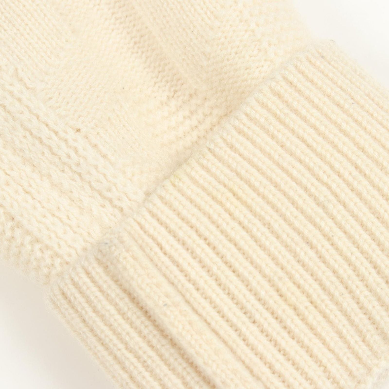 Hermes Knit Motif Fuchs Neck D4 White le Sweater — view 6