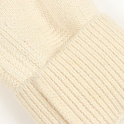 Hermes Knit Motif Fuchs Neck D4 White le Sweater — view 6