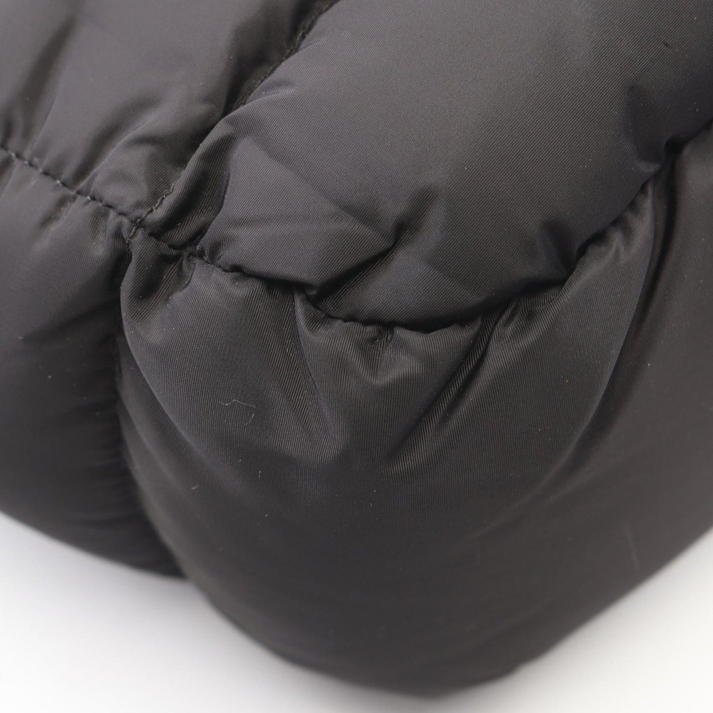 Moncler Mont Cles le Handbag Micro Caradoc 2-Way Black Nylon Leather Suce — view 6