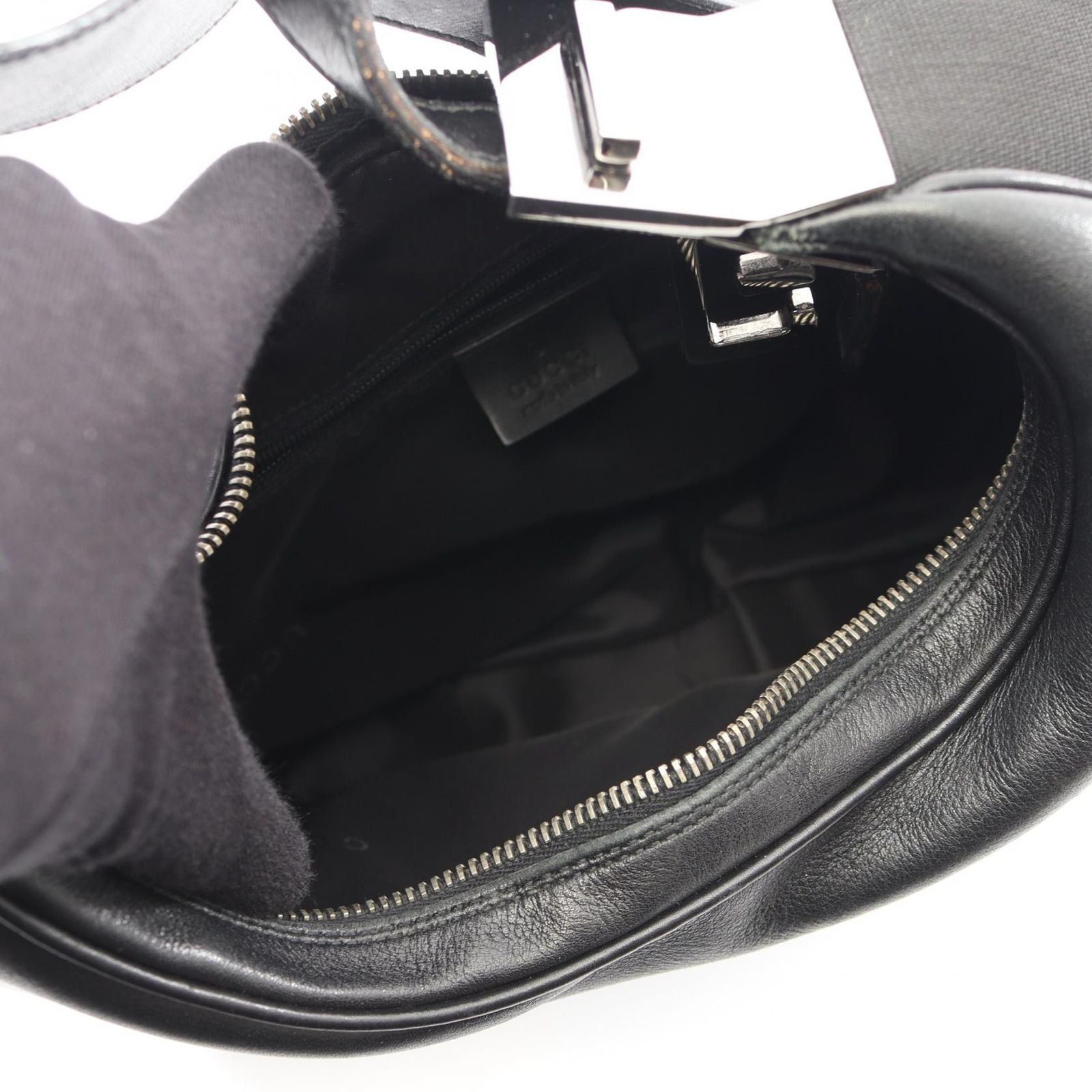 Gucci Shoulder Bag 001 Black Leather Suce — view 3