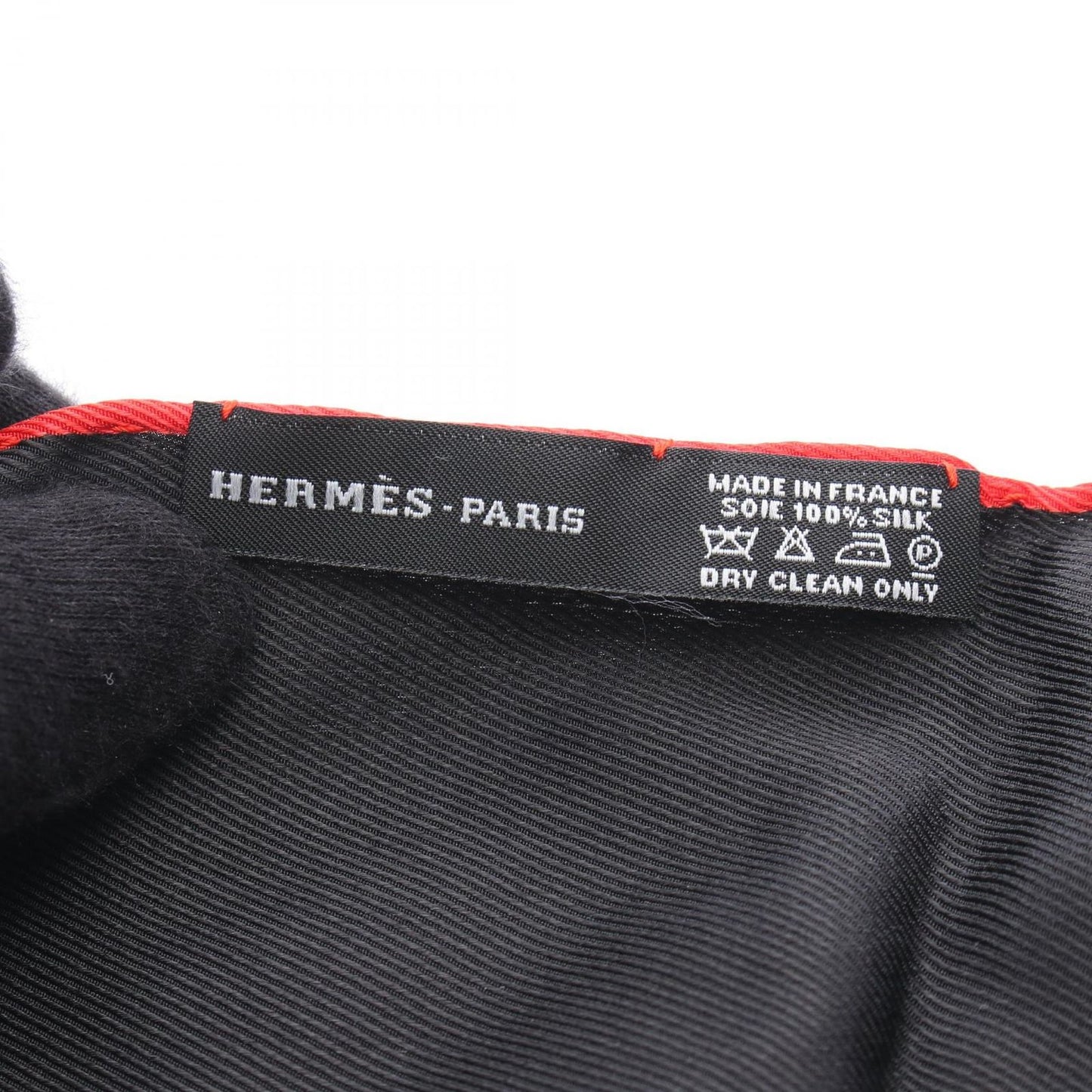 Hermes Shawl Fringe Silk Scarf — view 2