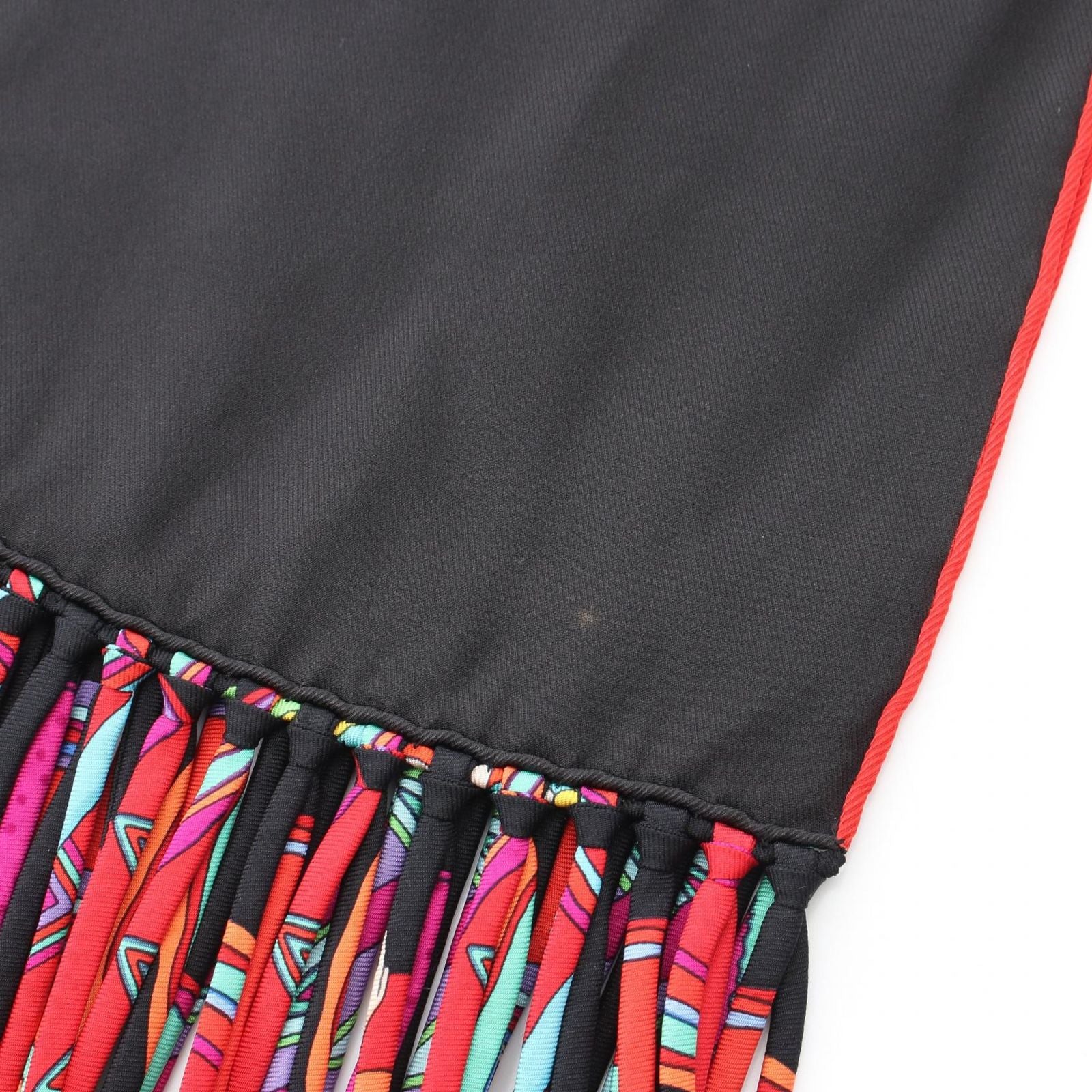 Hermes Shawl Fringe Silk Scarf — view 6