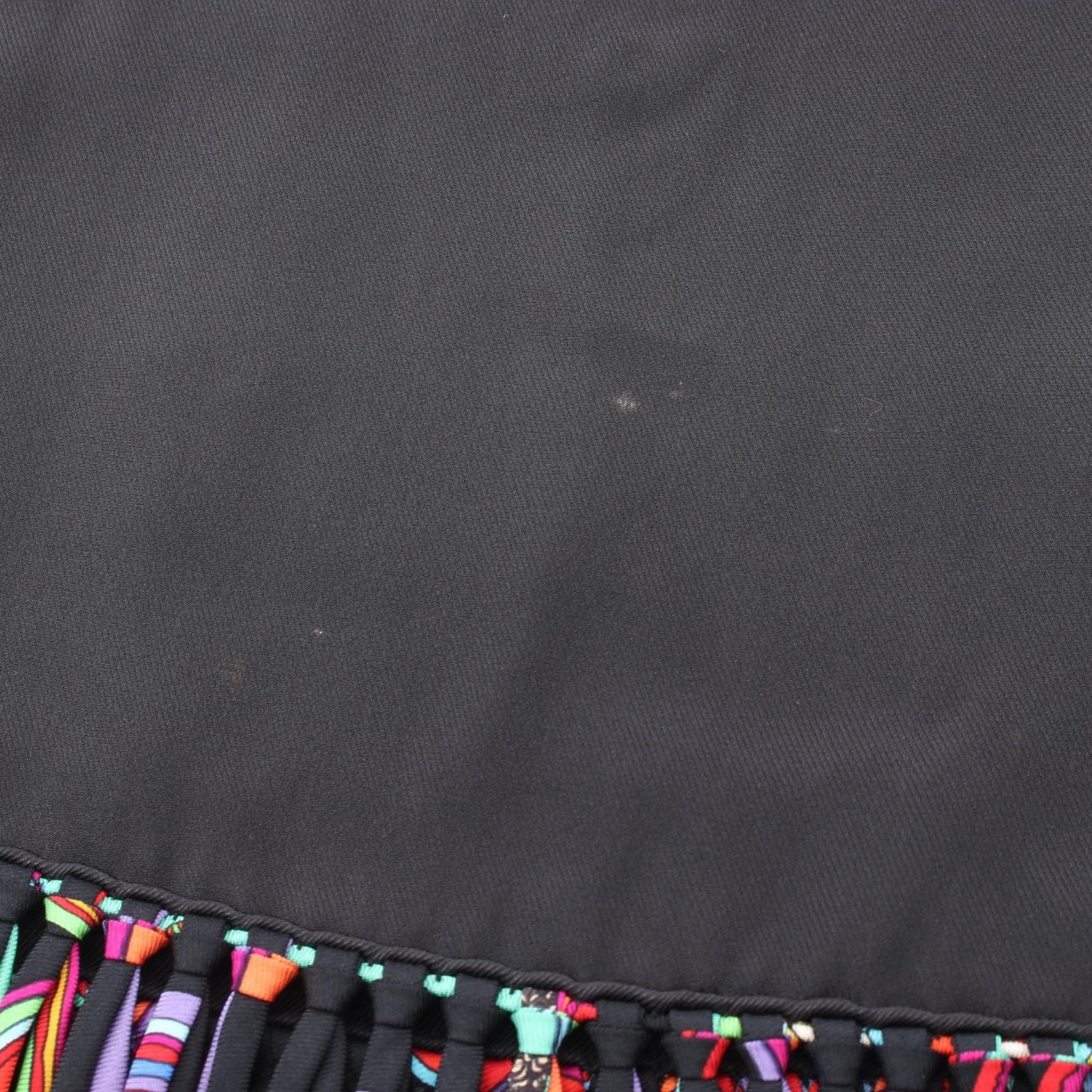 Hermes Shawl Fringe Silk Scarf — view 3