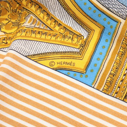 Hermes Scarf Carre Geant 140 Grand Theater Nouveau Silk — view 3