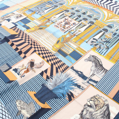 Hermes Scarf Carre Geant 140 Grand Theater Nouveau Silk — view 2