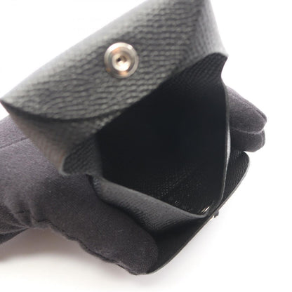 Hermes Coin Case Bastia Black Leather — view 4