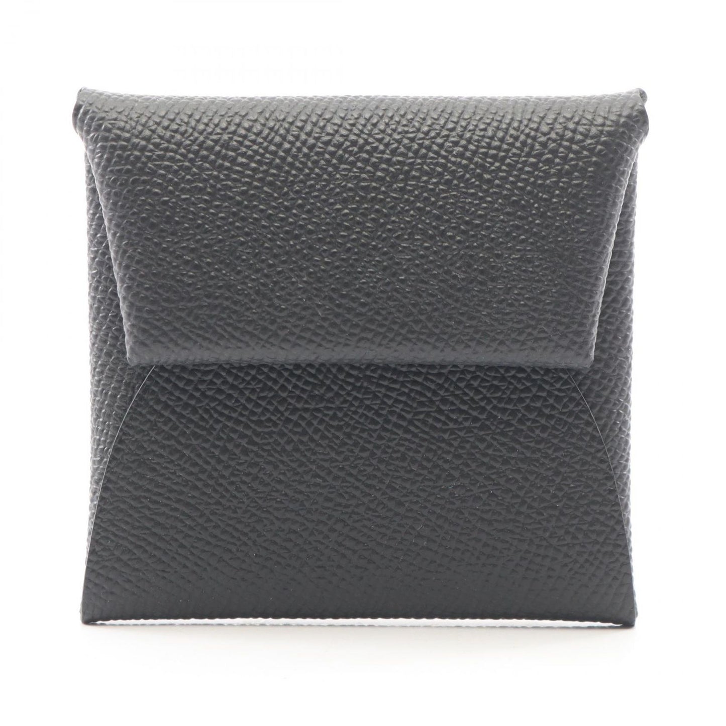 Hermes Coin Case Bastia Black Leather