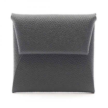 Hermes Coin Case Bastia Black Leather