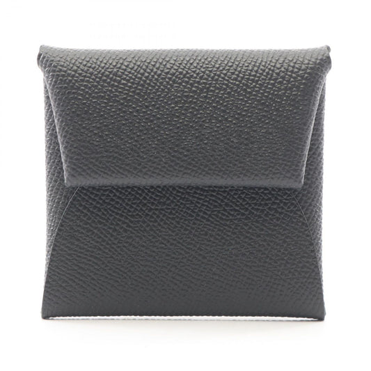 Hermes Coin Case Bastia Black Leather
