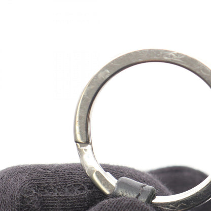 Hermes Charm Carmen Black Leather Keychain — view 6