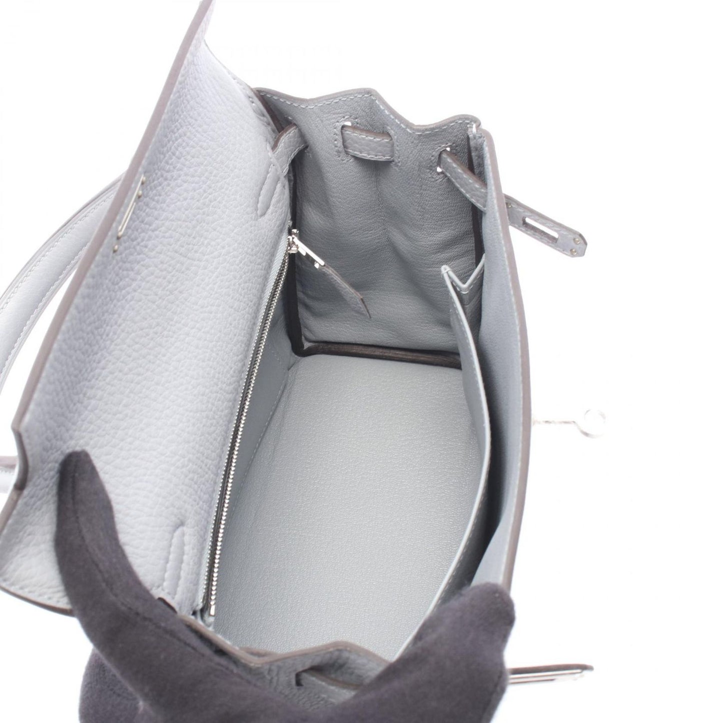 Hermes Handbag Kelly 25 Glypantan Retourne 2-Way Leather — view 3