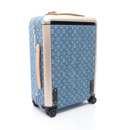 Louis Vuitton Travel Bag Horizon 55 M Blue Denim Leather — view 2