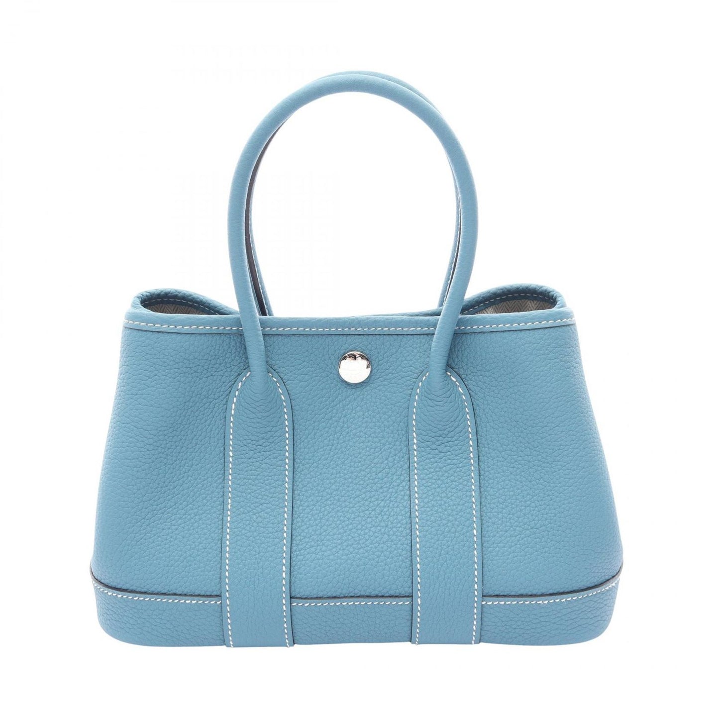 Hermes Handbag Neoga Den 23 CK Nu Blue -n Leather Neo Ga Den 23