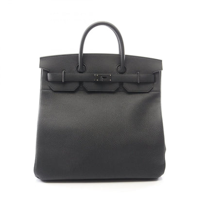 Hermes Handbag Haut a Courroies Black Leather