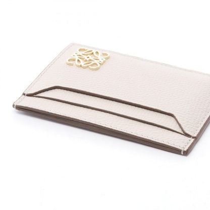 Loewe Card Case Anagram Plain Holder Togo Leather — view 3