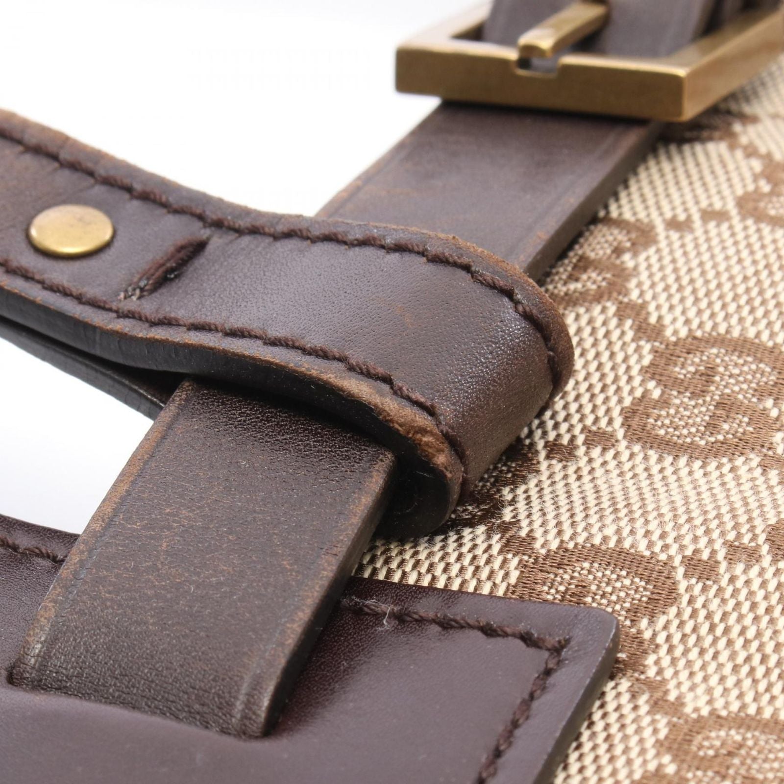 Gucci Tote GG Canvas Beige Brown Ready — view 8