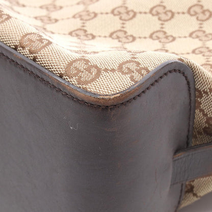 Gucci Tote GG Canvas Beige Brown Ready — view 6