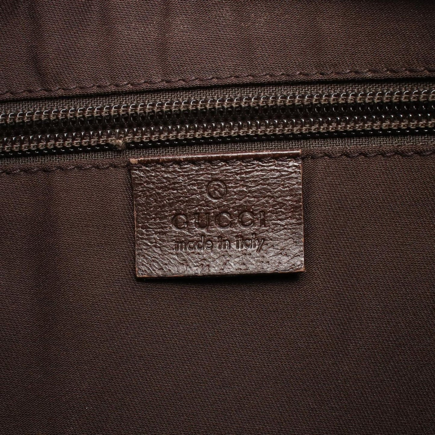 Gucci Shoulder Bag GG Canvas Brown — view 4