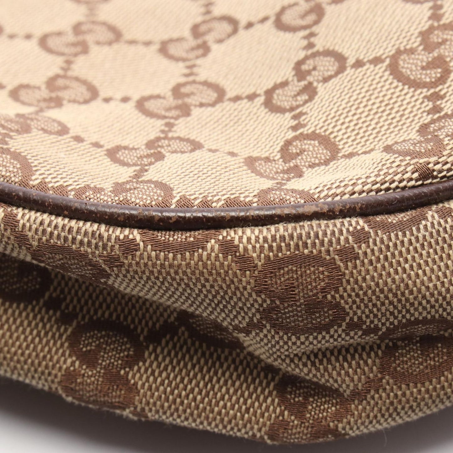Gucci Shoulder Bag GG Canvas Brown — view 8