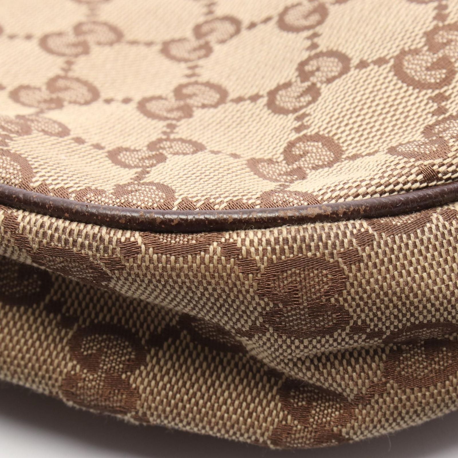 Gucci Shoulder Bag GG Canvas Brown — view 8