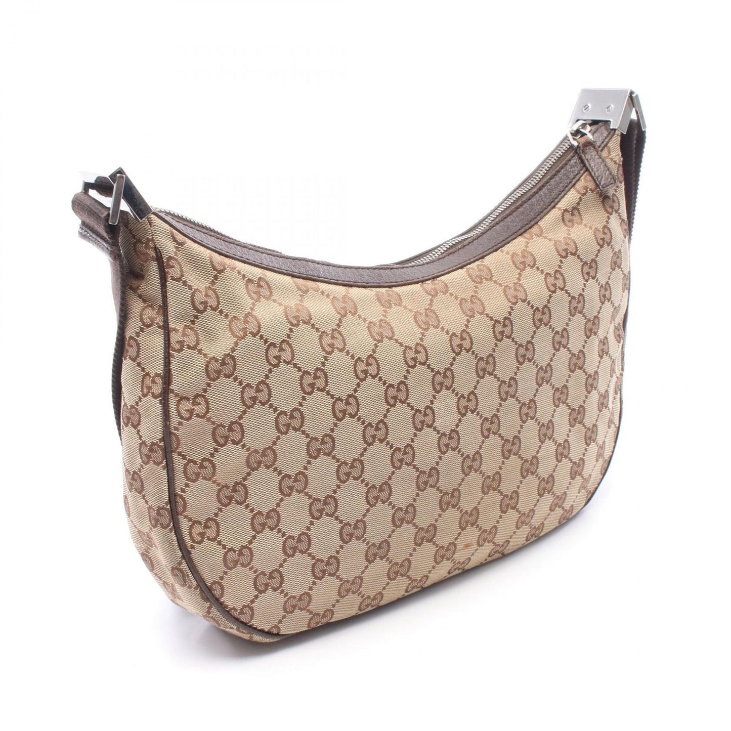 Gucci Shoulder Bag GG Canvas Brown — view 2