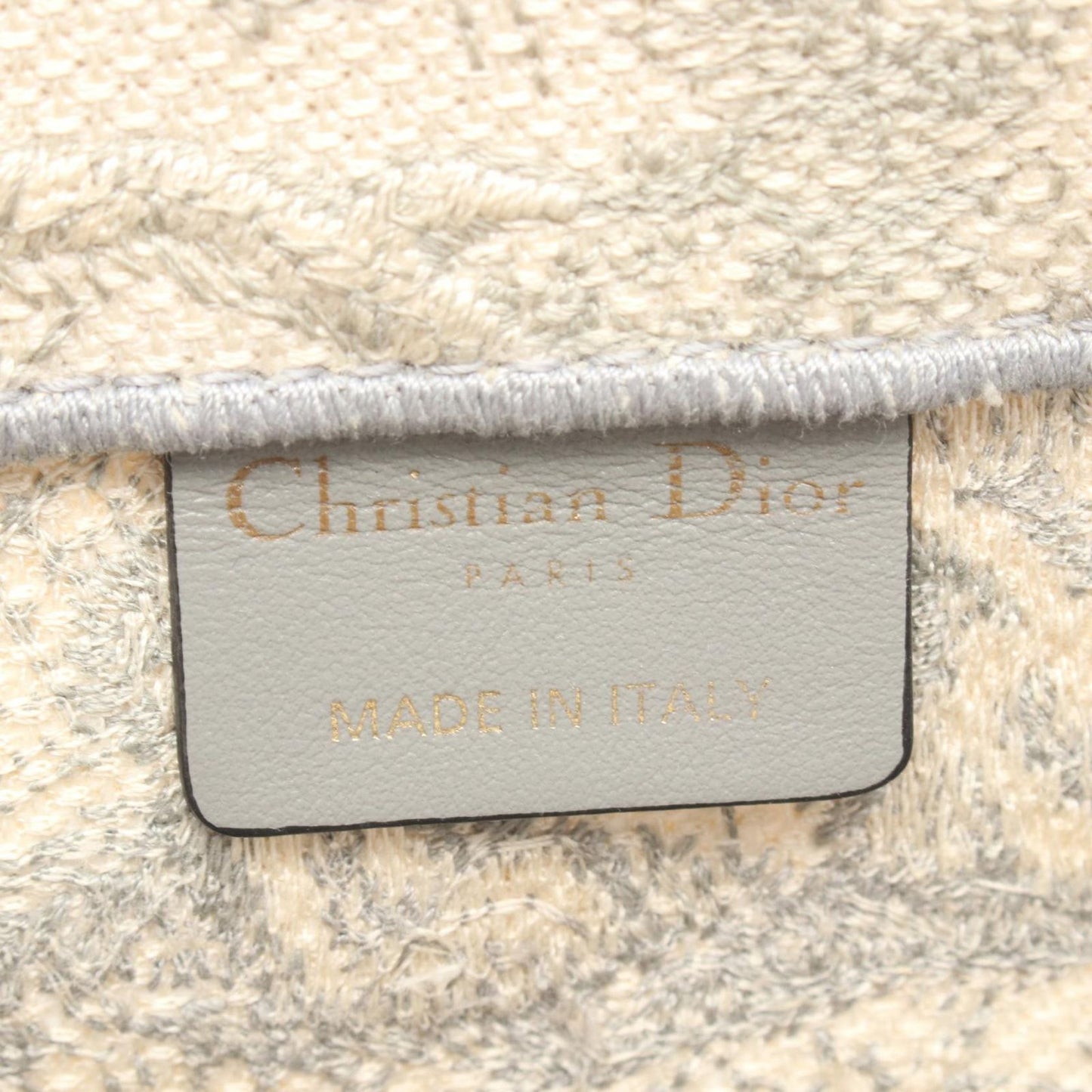 Dior Tote Book Toile de Jouy Ivory Gray Canvas — view 4