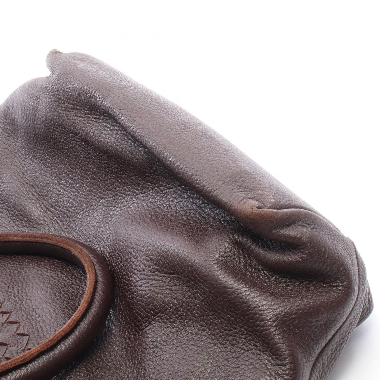 Bottega Veneta Tote Intrecciato Dark Brown Leather — view 5