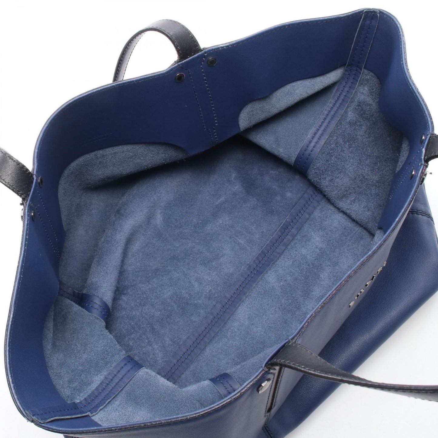 Bvlgari Tote Octo Navy Leather — view 3