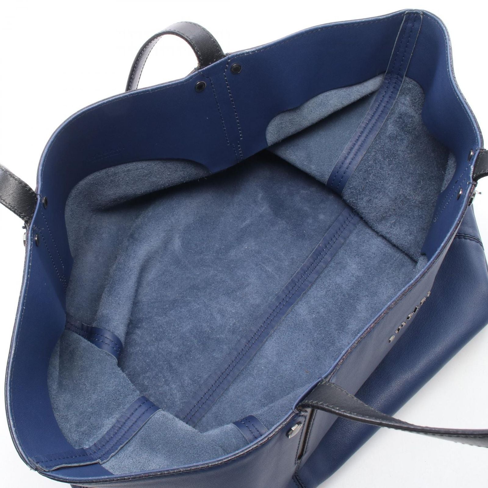 Bvlgari Tote Octo Navy Leather — view 3