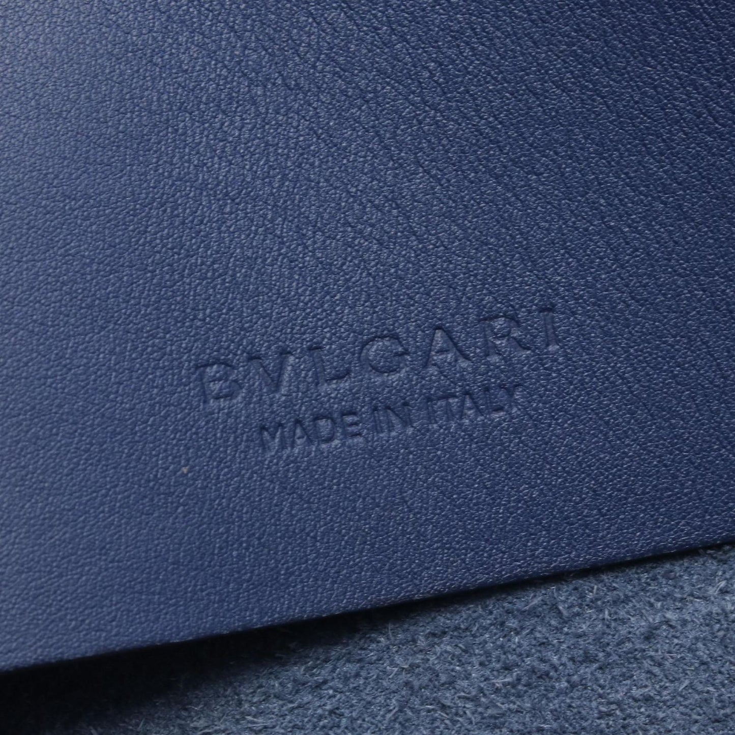 Bvlgari Tote Octo Navy Leather — view 4