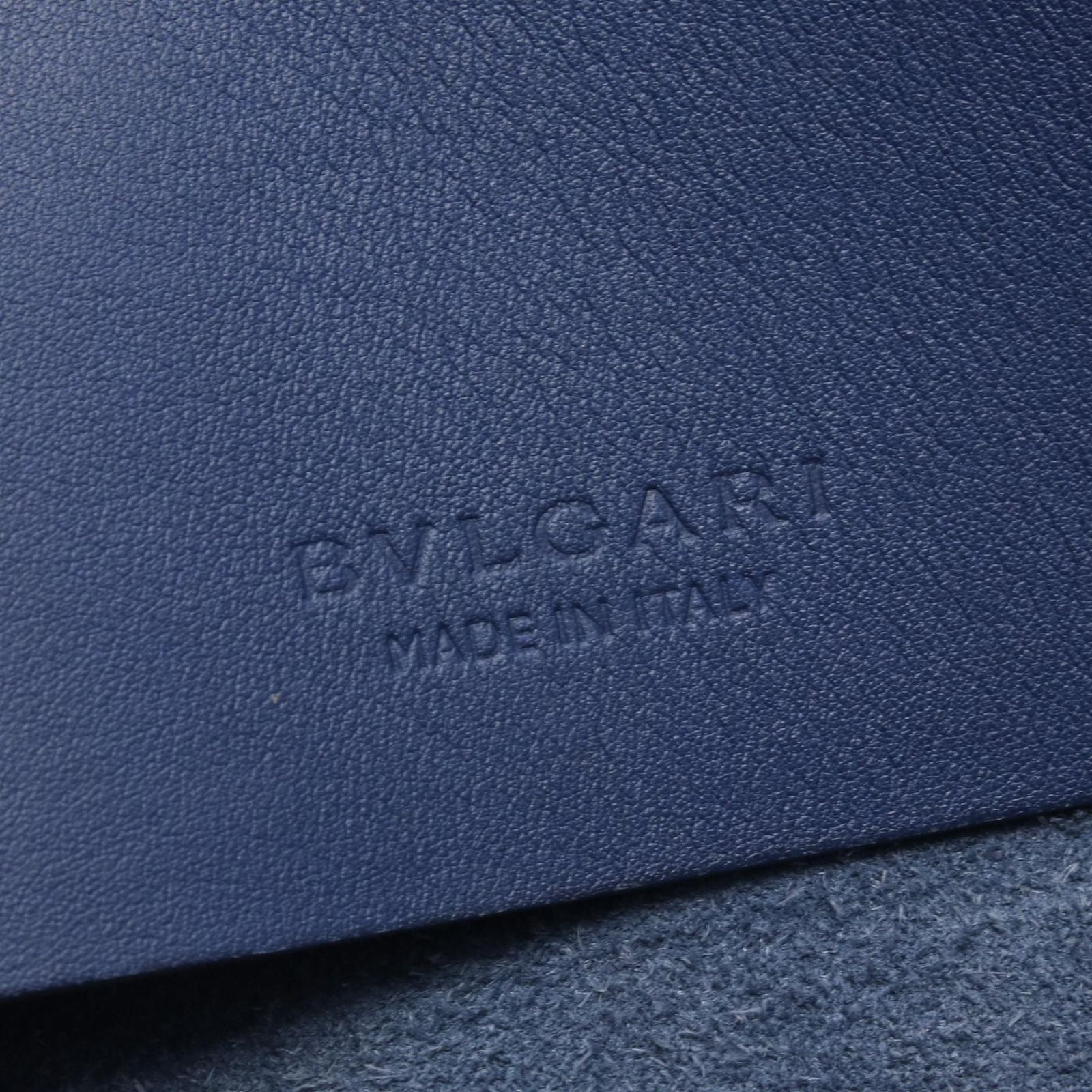 Bvlgari Tote Octo Navy Leather — view 4