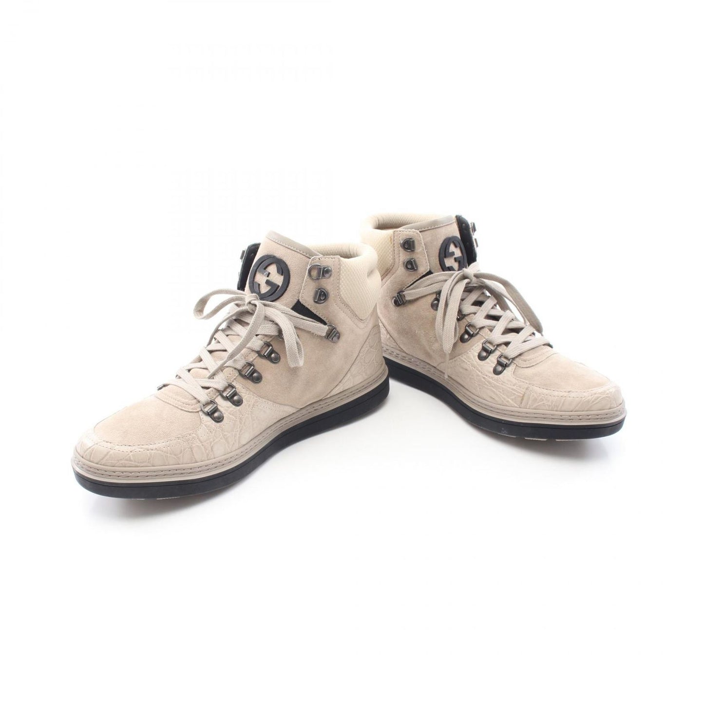 Gucci Sneakers Interlocking Croco — view 3