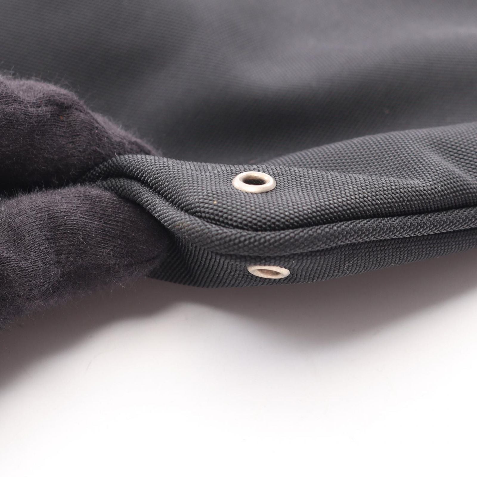 Gucci Shoulder Bag Black Canvas Leather — view 5