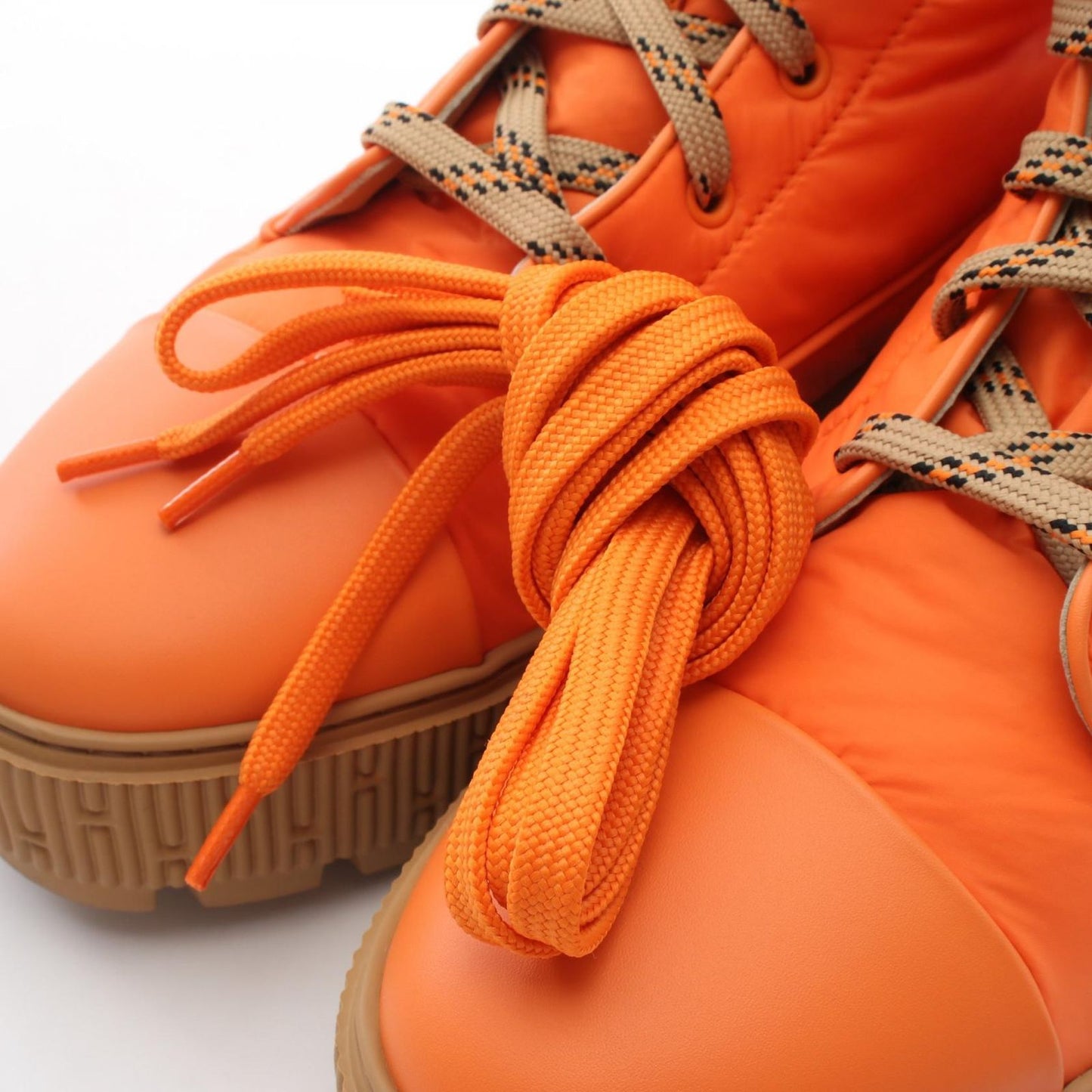 Hermes Boots Fresh Short Nylon Leather — view 7