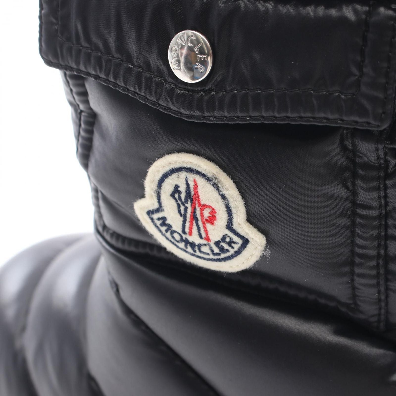 Moncler Boots Gaia Pocket Mid Down Jacket Nylon — view 8