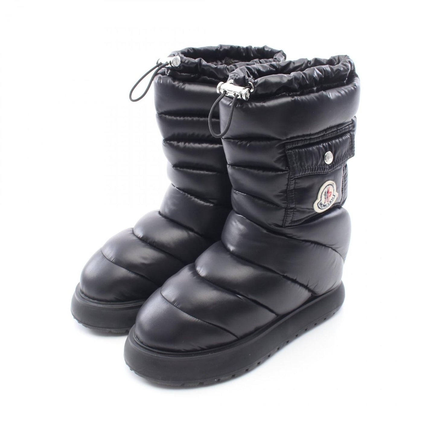 Moncler Boots Gaia Pocket Mid Down Jacket Nylon