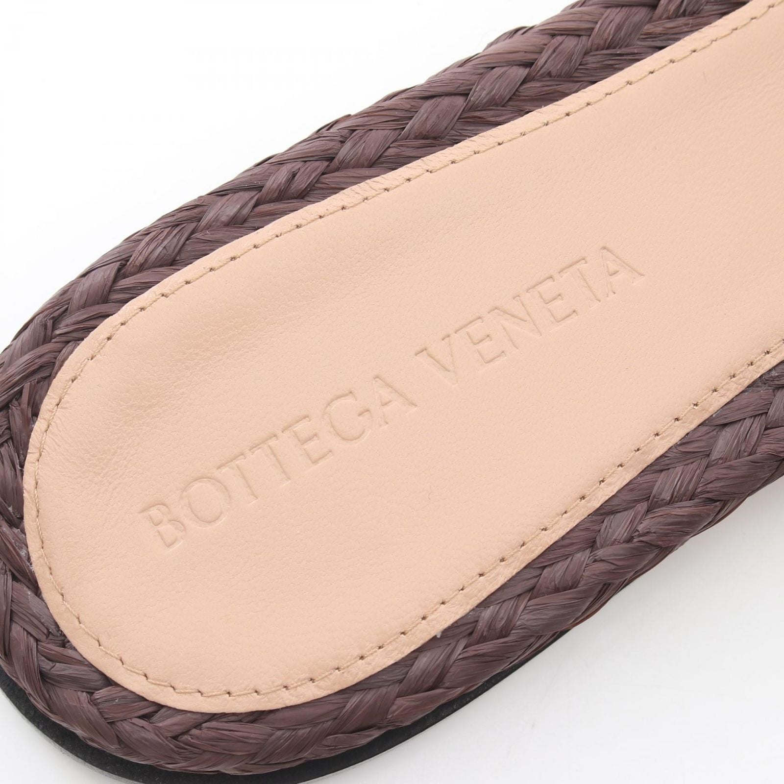 Bottega Veneta Sandals Intrecciato Brown — view 5