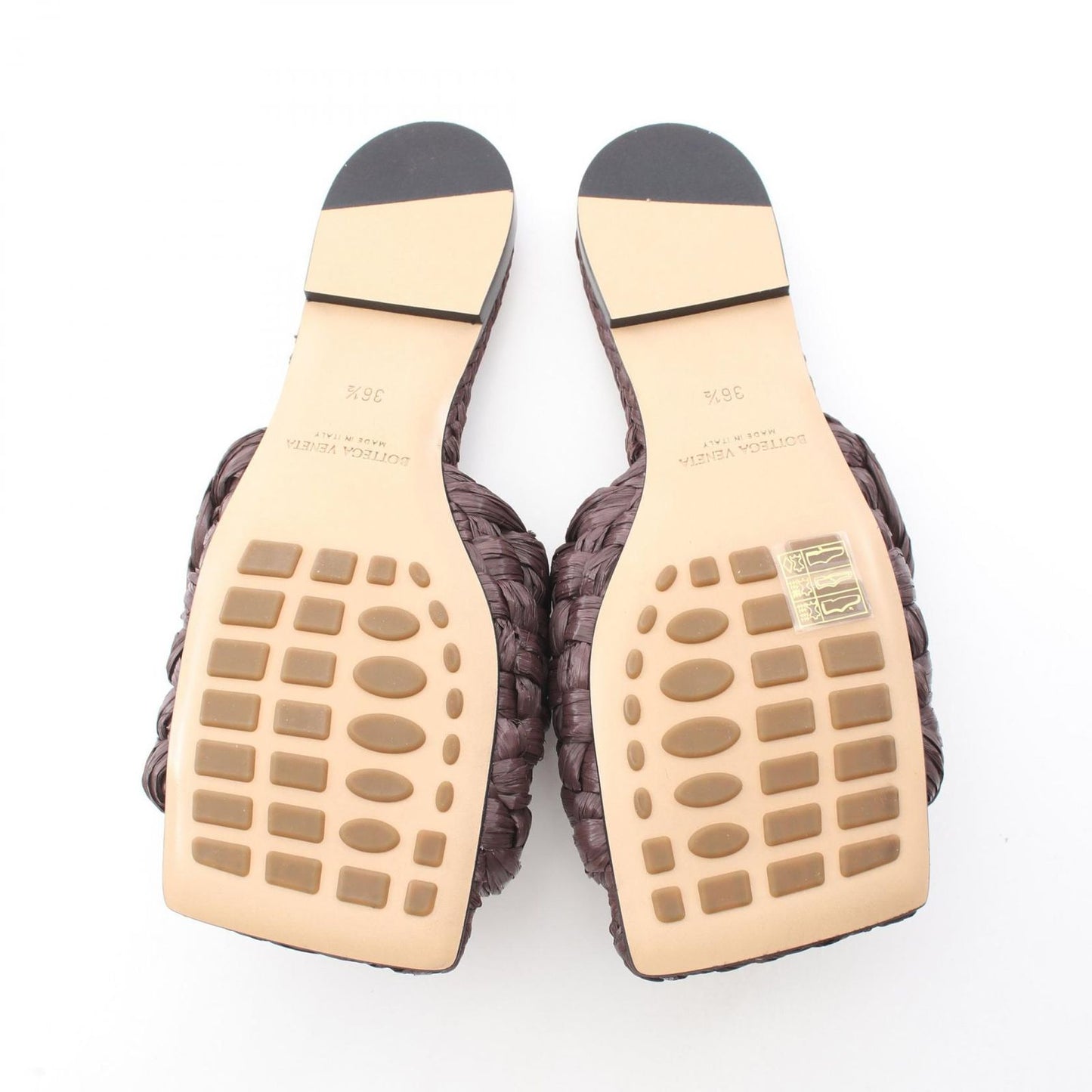 Bottega Veneta Sandals Intrecciato Brown — view 4